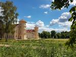 Das ber&uuml;hmte Schlo&szlig; Rheinsberg, das in die Streckenf&uuml;hrung mit eingebunden war, verfehlte seine Wirkung nicht.