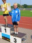 Marek konnte strahlen - Platz 3 des Podestes geh&ouml;rte drei Mal ihm.