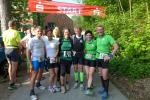 Vor dem Start der Harzquerung &uuml;ber 51 Kilometer v.l. Jens-Uwe B&ouml;rner, Sabine B&ouml;rner.