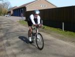 Eisfeld h&auml;ngte auf dem Rennrad so manchen j&uuml;ngeren Konkurrenten ab.