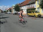 Auch Annegret Wille entschied sich f&uuml;r die Teilnahme am Sprint-Triathlon und war mit 1:24:00 Stunden Schnellste ihrer Altersklasse. 