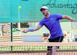 Jan Schubert sorgte für die Herren 40 unseres Vereins für einem erfolgreichen Auftakt. Jan Schubert sorgte für die Herren 40 unseres Vereins für einem erfolgreichen Auftakt.