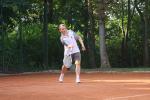 Frank M&uuml;ller traf im Achtelfinale auf J&uuml;rgen Lenz.