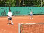 Um alle Spieler einbeziehen zu k&ouml;nnen wurde Doppel bzw. Mixed gespielt. 