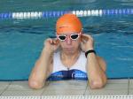 Die Schwimmstrecke in einem Hallenbad zu absolvieren ist f&uuml;r die Triathleten eine seltene Erfahrung.