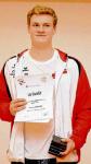 Speerwerfer Marek Kadereit geh&ouml;rt neben 5 Triathleten unseres Vereins zu den geehrten Sportlern. 