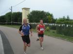 Verst&auml;rkt wurde das Team der L&auml;ufer durch  Triathleten des Vereins wie hier Ingo Bieganski (l.).