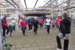 Jeder Sta&szlig;furter Silvesterlauf beginnt mit der obligatorischen Gymnastik, ist doch die Gymnastikgruppe um Sigrid Herrmann der langj&auml;hrige Organisator.