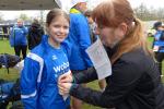 Startvorbereitungen zum Sonntagsl&auml;ufchen beim Team Zaschke. Alle f&uuml;nf Familienmitglieder waren auf der Sieben-Kilometer-Strecke anzutreffen.