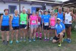 Die Gaensefurther vor ihrem Start zum 5. Pflakuma-Lauf in Gro&szlig;m&uuml;hlingen: Sabine B&ouml;rner, Jens-Uwe B&ouml;rner, J&uuml;rgen Eisfeld, Nico und Kathleen Mahler, Stefanie Nowak, Stefan Berger, Katrin Winkler-Hindricks, Petra Becker, Maik L&ouml;we, Josef Hindricks und Dirk Meier (v.l.n.r.)