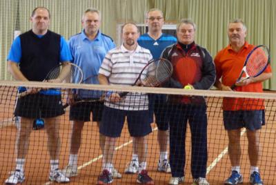 Mannschaft Herren 50 Mannschaft Herren 50 v.l.Steffen Mattheis, Achim Engel, Andreas Trensinger, Manfred Rademann, Herbert Mandel, Reiner Christoph