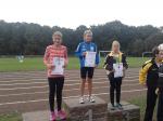 Große Freude bei Alina über den überraschenden Sieg im Weitsprung mit 4,08 Meter in Wolmirstedt. Große Freude bei Alina über den überraschenden Sieg im Weitsprung mit 4,08 Meter in Wolmirstedt.