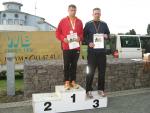 Als Neuling an einer Laufveranstaltung mit den Bode-Runners schaffte Triathlet Chris Anders Platz drei in Altersklasse m40 &uuml;ber 7,2 Kilometer. 