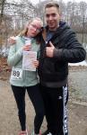 Susi Bechstein nahm in Bad D&uuml;ben am Silvesterlauf teil, wo sie zum Jahreswechsel zum Besuch weilte.