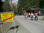 Anschlie&szlig;end begab sich eine kleine Truppe von Bode-Runners auf eine Wanderung zum Brocken. Bei dem Super-Wetter die richtige Entscheidung.
