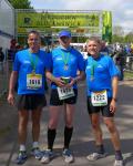 Die drei Ultra-Finisher Dirk Meier, J&ouml;rg Sch&auml;per und Jens-Uwe B&ouml;rner