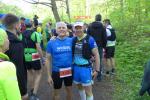 W&auml;hrend Detlef Sch&auml;fer (re.) in dieser Saison beim Kyffh&auml;userlauf bereits auf der Marathondistanz unterwegs war, startete Jens-Uwe B&ouml;rner bei der 43. Auflage der Harzquerung nicht optimal vorbereitet. Beide brachten den 54 Kilometer langen Crosslauf aber gut &uuml;ber die Ziellinie und bereiteten sich damit weiter auf den anstehenden Sachsentrail im Juni vor. 