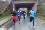 Stefan Berger (Startnummer 608) war als schnellster Gaensefurther &uuml;ber die 13,9 Kilometer unterwegs.
