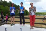 Sabine B&ouml;rner finishte &uuml;berraschend auf dem 1. Platz auf der Jedermann-Distanz