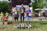 Stefan Otto von der Gaensefurther Sportbewegung freut sich &uuml;ber den dritten Gesamtplatz von 193 Startern.