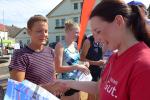Stefanie Nowak startete bei den Jederm&auml;nnern und holte sich Platz drei in Altersklasse WK45.
