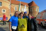 Jens-Uwe und Sabine B&ouml;rner (v.l.) nahmen als einzige Gaensefurther L&auml;ufer am Burgenlauf teil.
