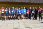 Alle Finisher &uuml;ber die 20 Kilometer-Distanz beim 47. Selketallauf, passten auf ein Foto.