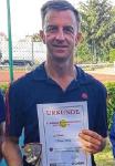 Platz eins bei den Herren 40 ging an den Gaensefurther Ronny Selig. Foto: TC Blau-Weiß Schönebeck Platz eins bei den Herren 40 ging an den Gaensefurther Ronny Selig. Foto: TC Blau-Weiß Schönebeck