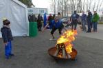Erw&auml;rmung am Lagerfeuer war diesmal nicht n&ouml;tig, romantisch war es trotzdem.