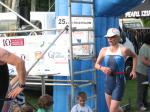 Super-Leistung von Annegret Wille. Mit einer Zeit von 1:34:20 Stunden geh&ouml;rte ihr der Platz auf dem obersten Treppchen der AK w45. 