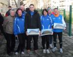 Die Gaensefurther Teilnehmer mit Anhang und Trophäen ( v.l. Joachim Rösler, Sabine Börner, Florian Börner, Sylvia Köhn, Petra Kaufmann, Jens-Uwe Börner). Die Gaensefurther Teilnehmer mit Anhang und Trophäen ( v.l. Joachim Rösler, Sabine Börner, Florian Börner, Sylvia Köhn, Petra Kaufmann, Jens-Uwe Börner).