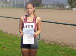 Anna Telge holte sich im 300m Lauf Rang zwei. Anna Telge holte sich im 300m Lauf Rang zwei.